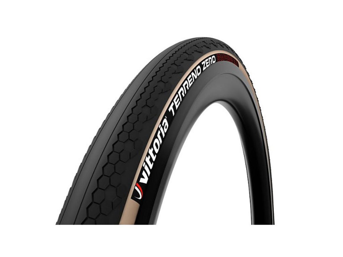 Vittoria Terreno Zero G2 - Gravel foldedæk TLR - 700x38c (40-622) - Sort/Brun