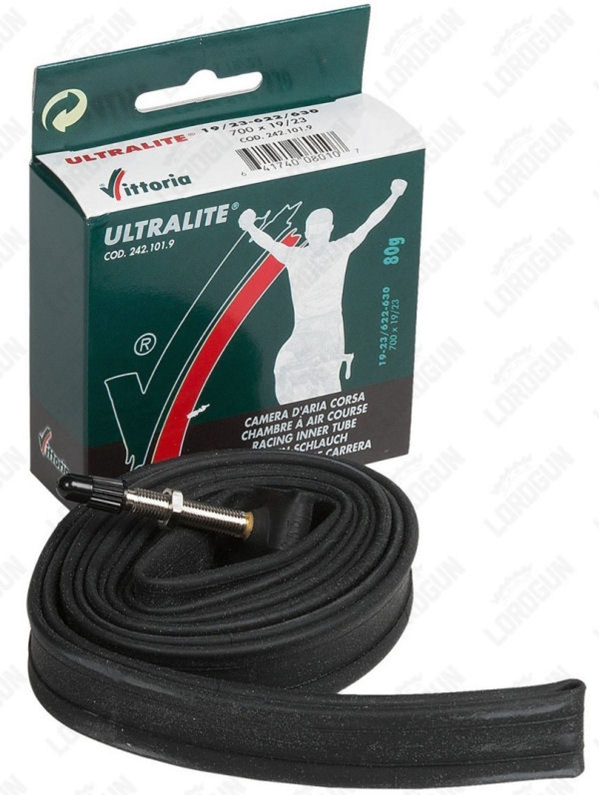 Vittoria ultralite racing inner tube 80g 19-23/622-630 700x19/23