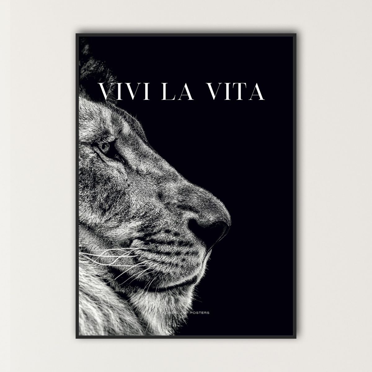 Viva La Vita 50x70cm Med lys ramme