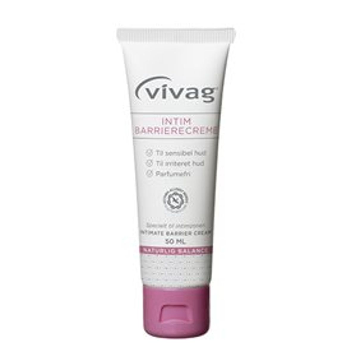 Vivag intim barrierecreme 50 ml.