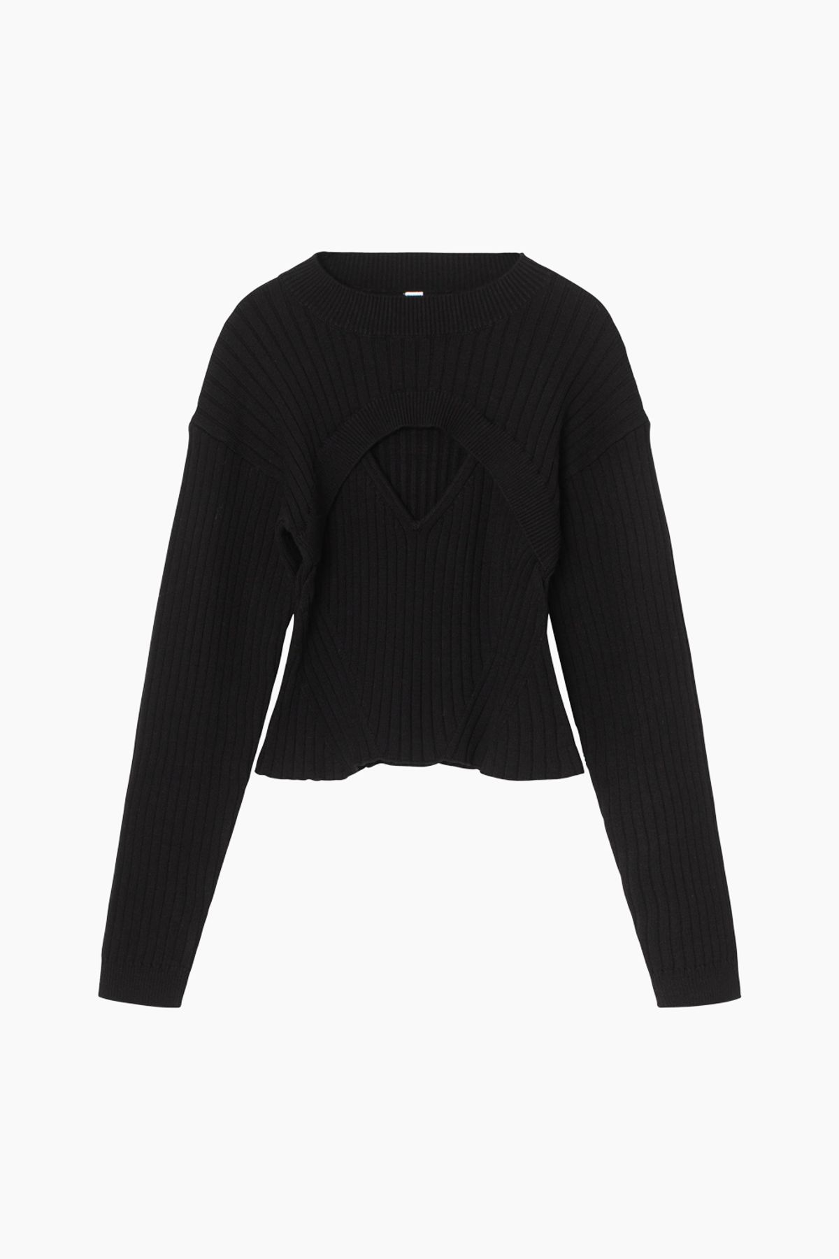 VivianRS Knit Blouse - Black - Résumé - Sort L