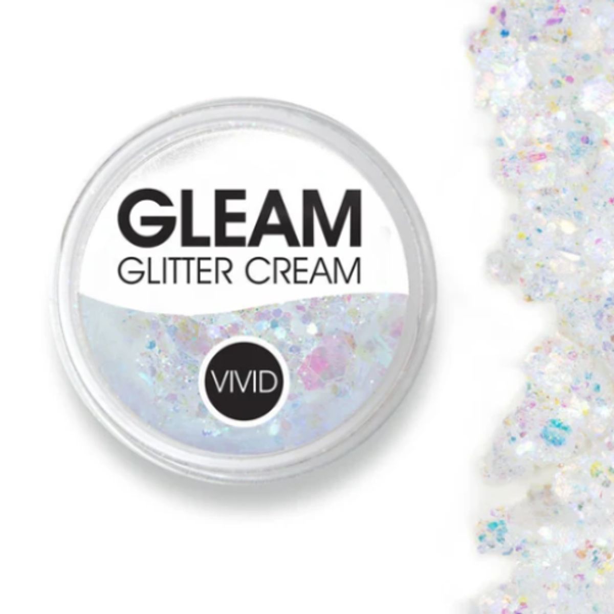 VIVID GLEAM - Glitter Cream - Purity