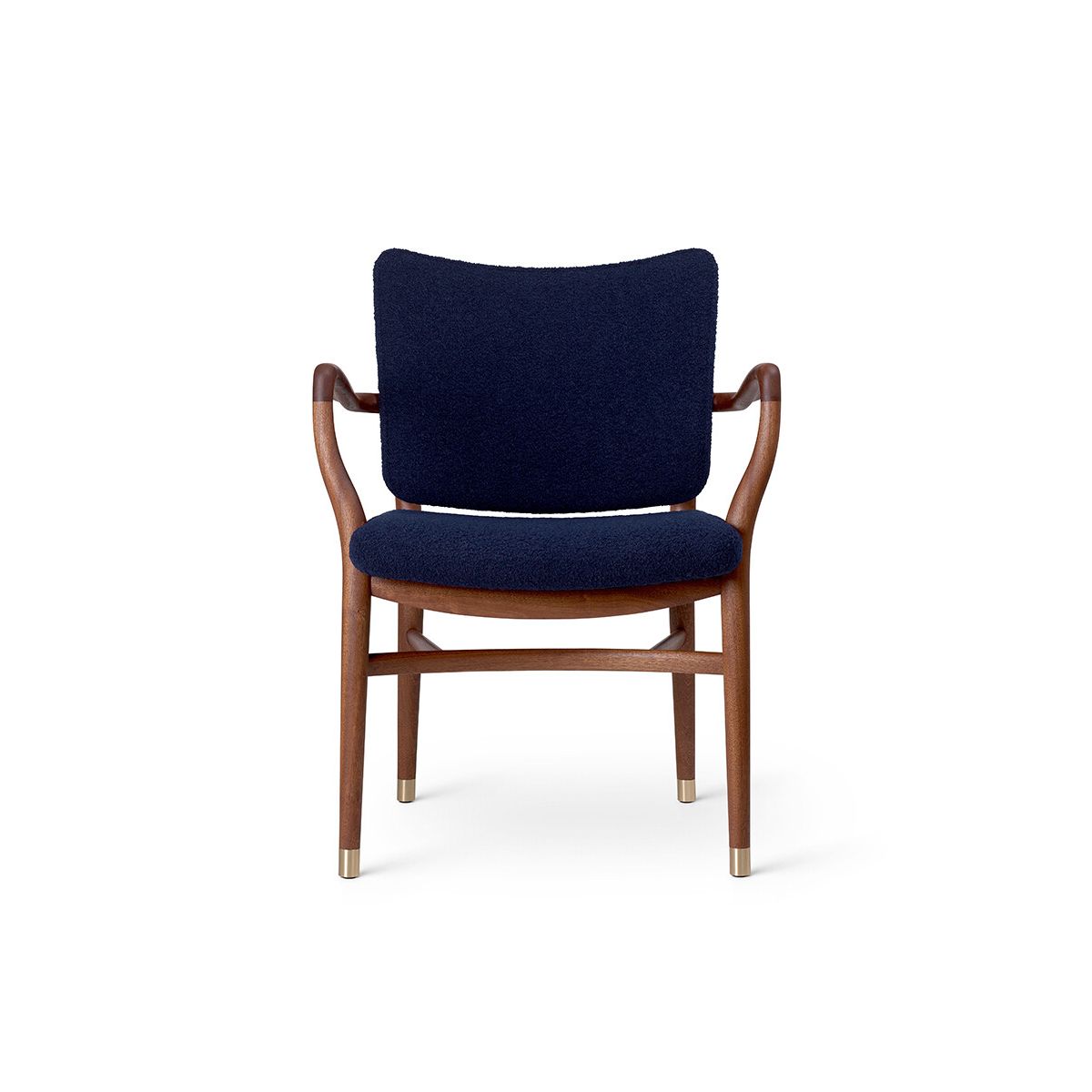 VLA61 Monarch Chair af Vilhelm Lauritzen (Mahogni olie / Baru 0780)