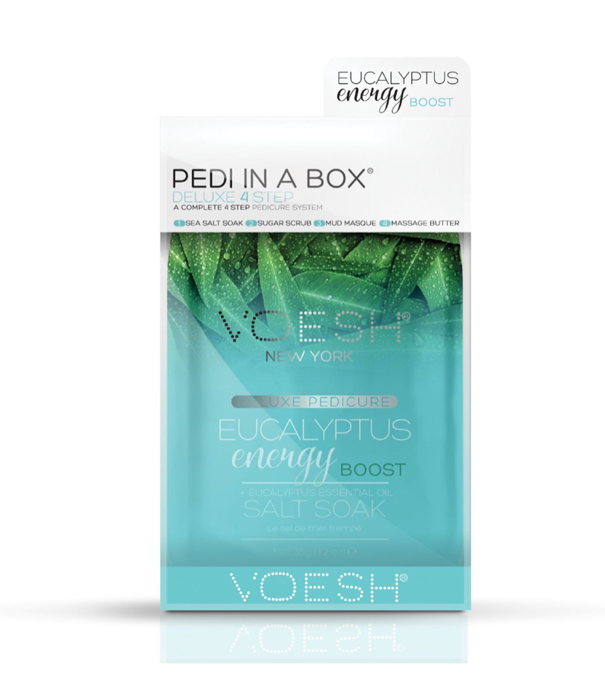 Voesh Pedi In A Box, Eucalyptus Energy Boost