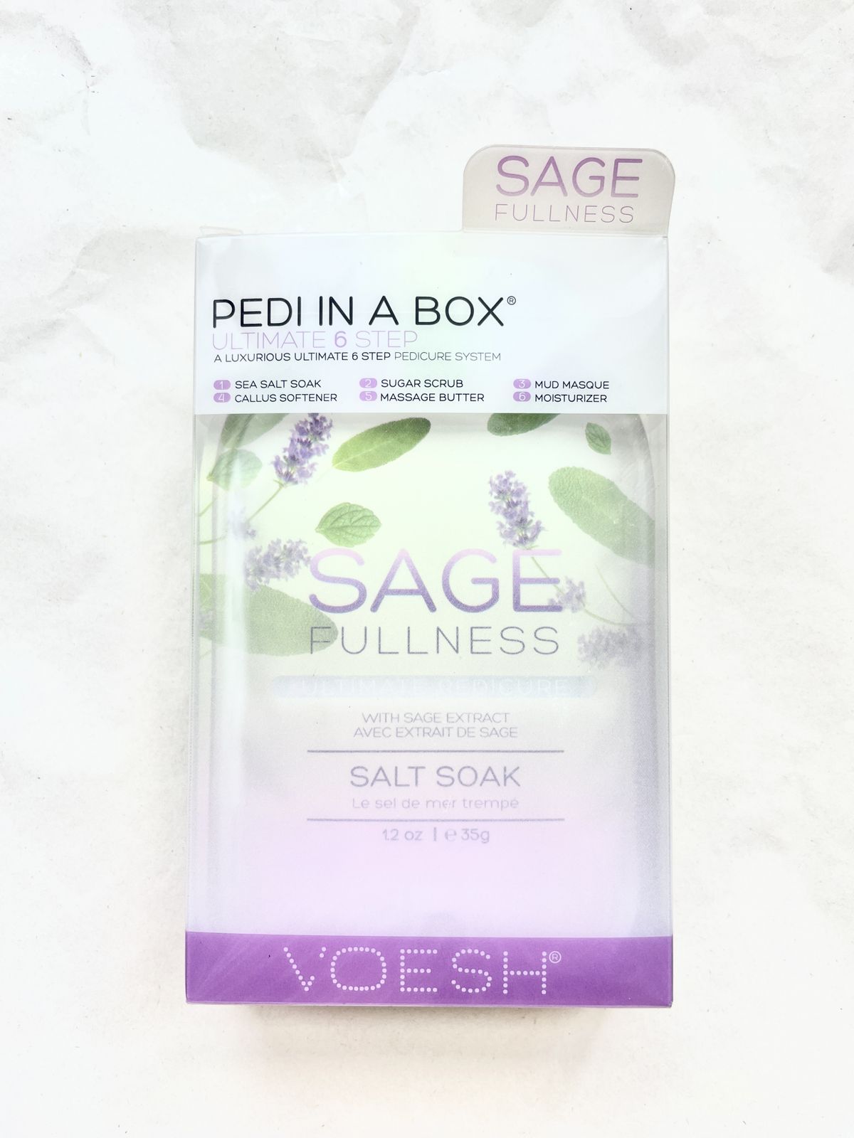 Voesh Pedi In A Box, Ultimate, Sage Fullness