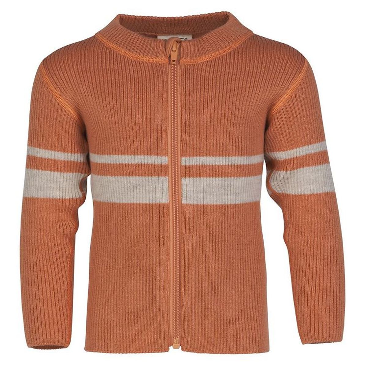 Voksi Cardigan - Uld - Rib - Sandstone Peach