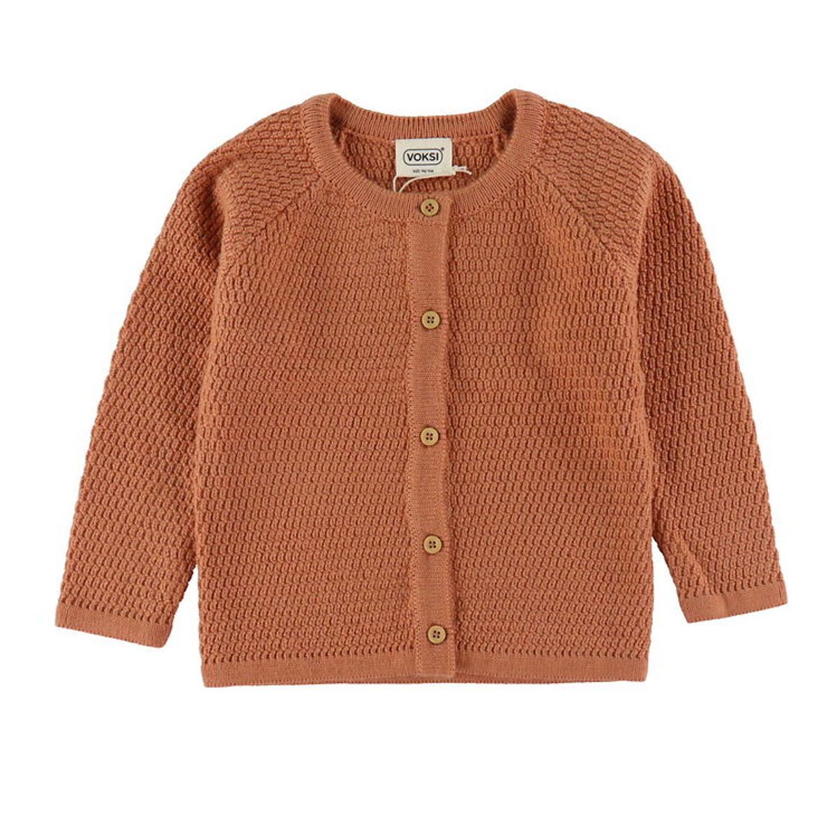 Voksi Cardigan - Uld - Sandstone Peach