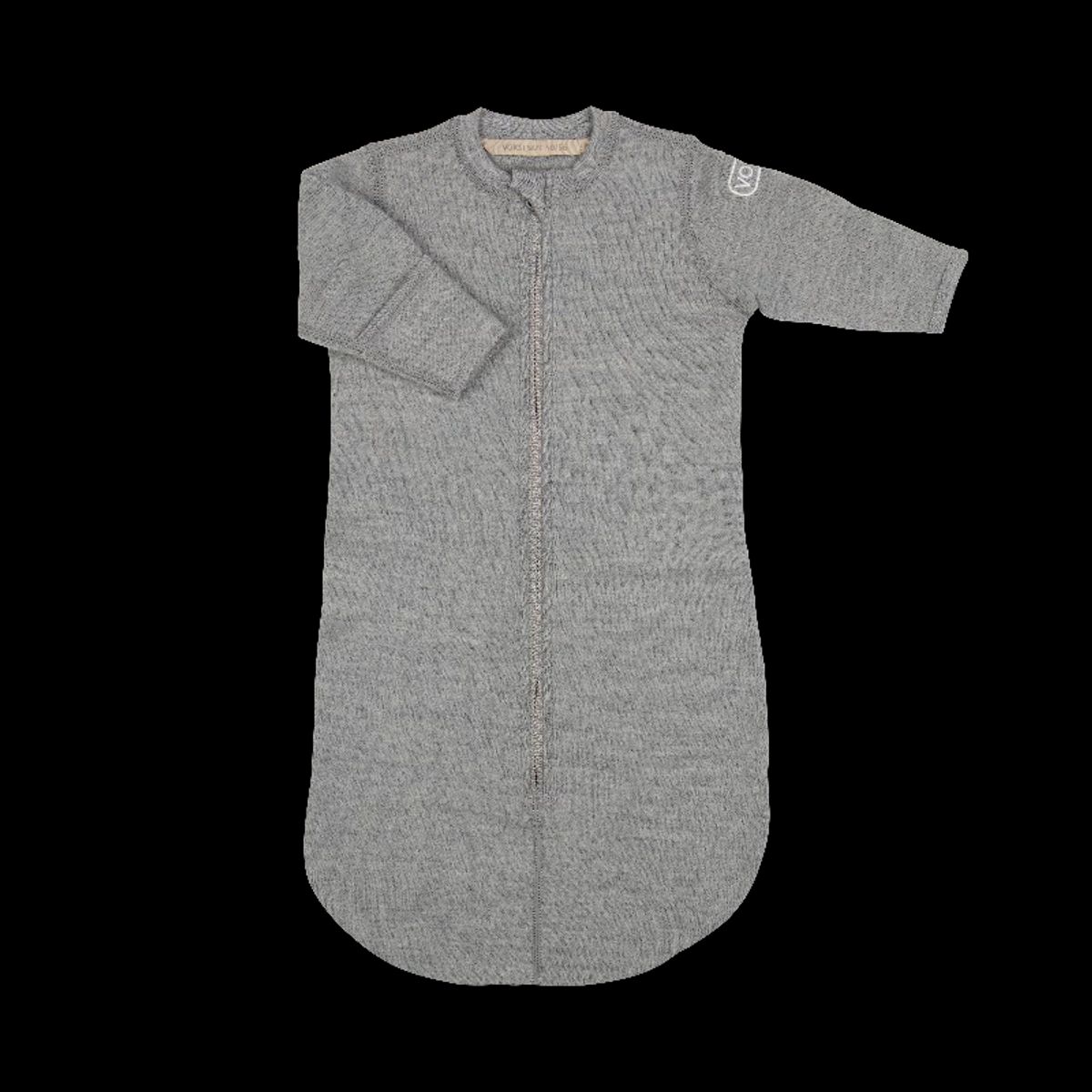 Voksi ® Wool Baby Bag Fleece - Melan Grey