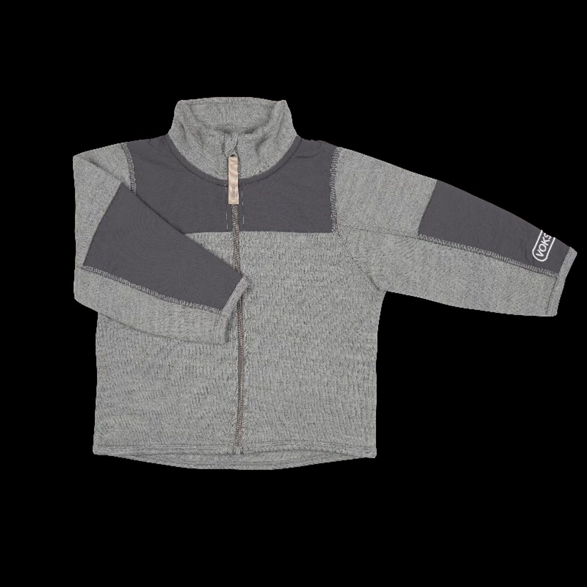 Voksi ® Wool Jacket Fleece - Melan Grey