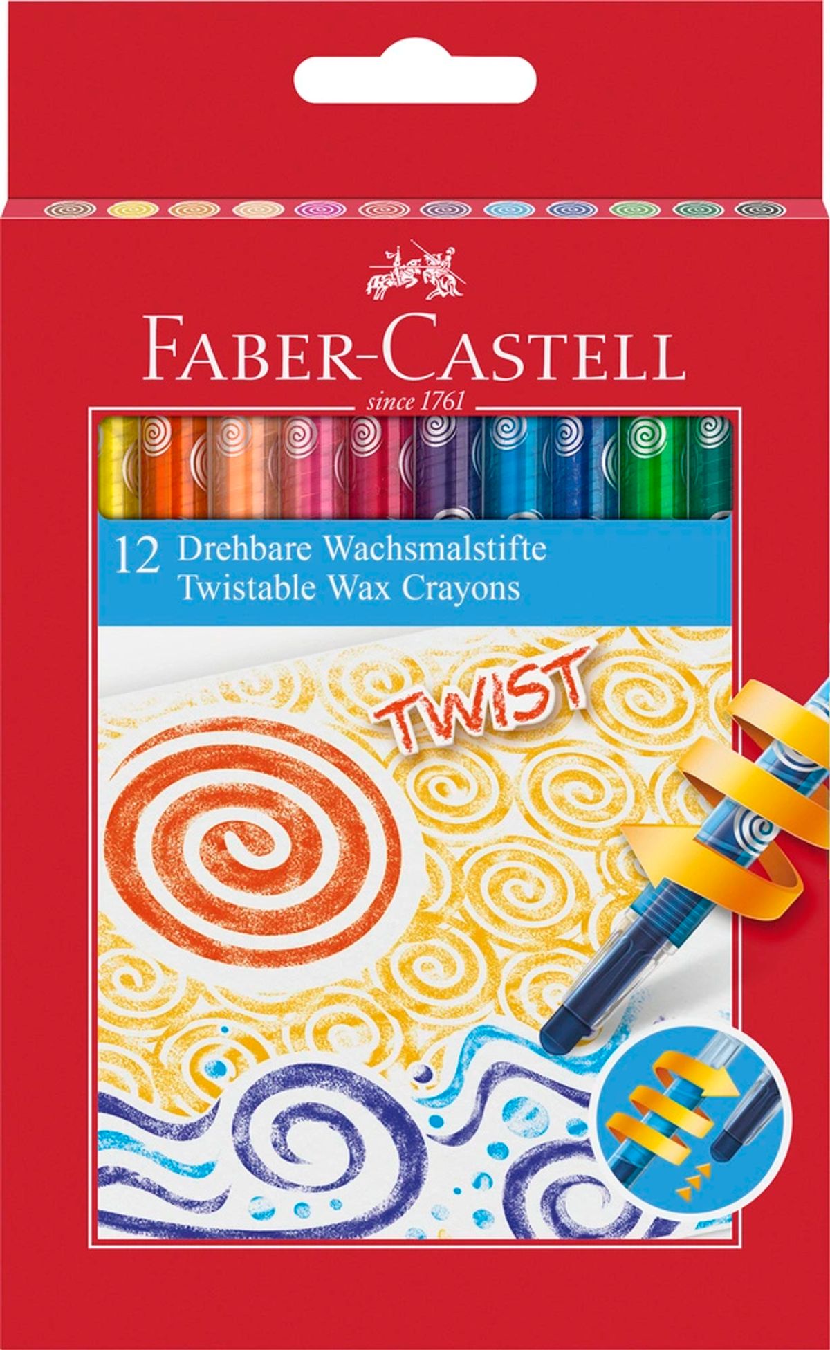 Vokskridt twist Faber-Castell jumbo