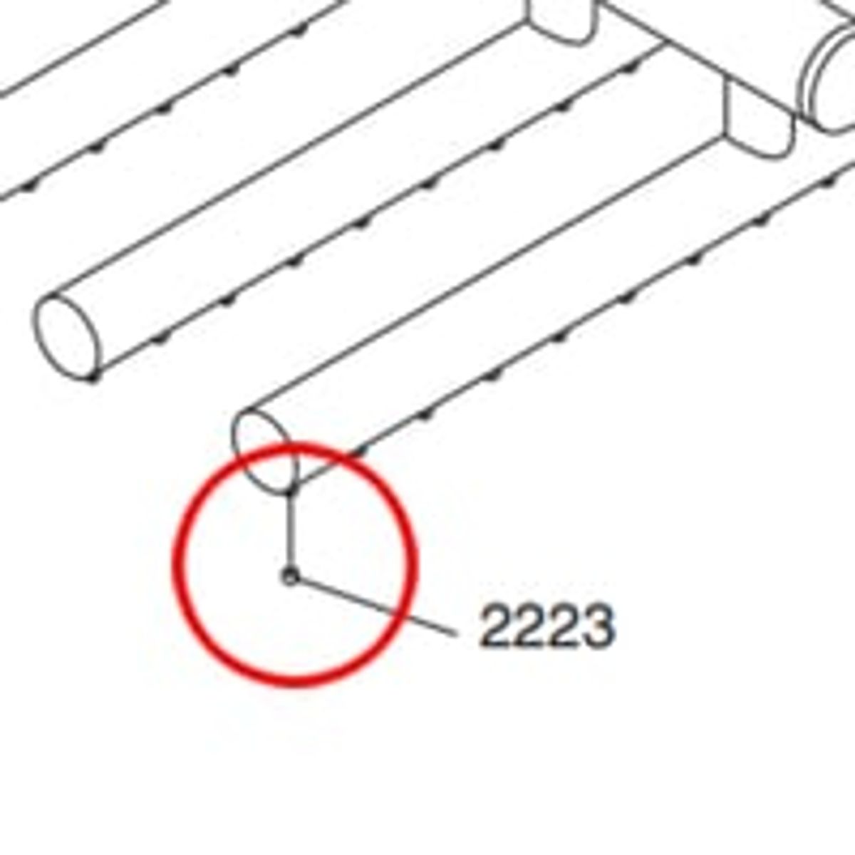 Vola VR2223 silikonedyser (10 stk)