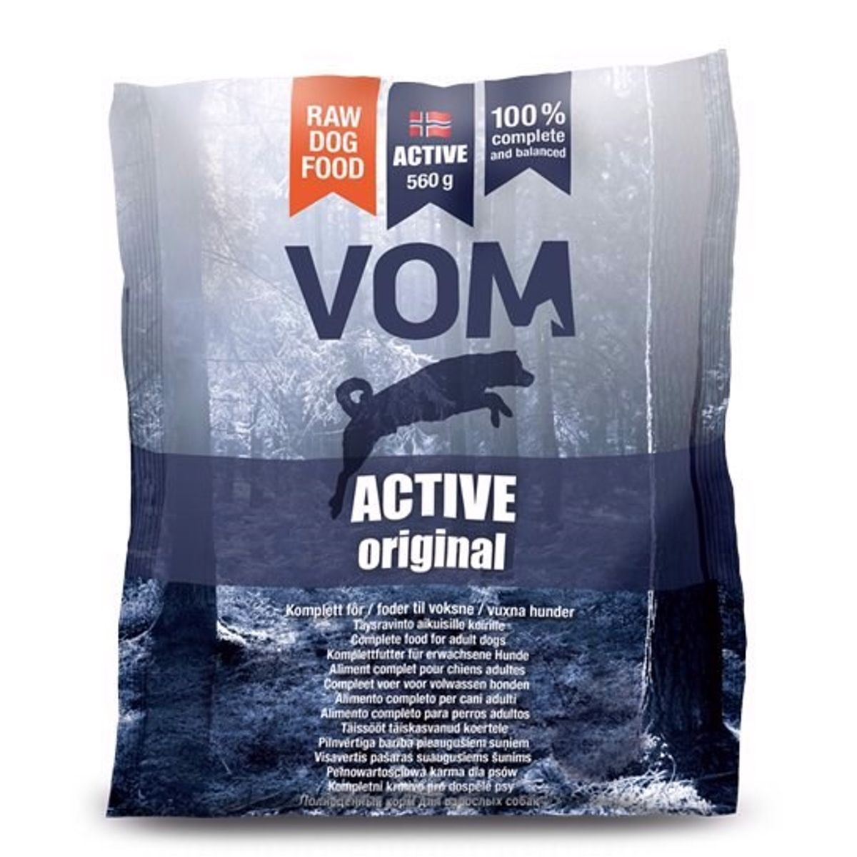 Vom Active fuldfoder kødboller, 560g