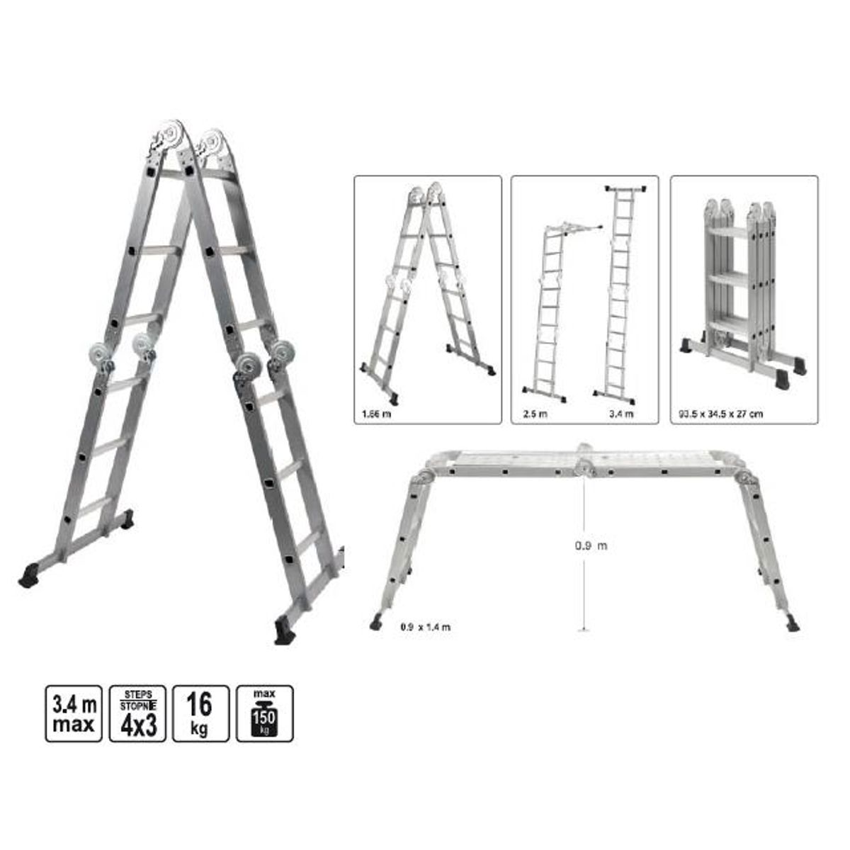 VOREL Platform til Multi-Stige se V17705