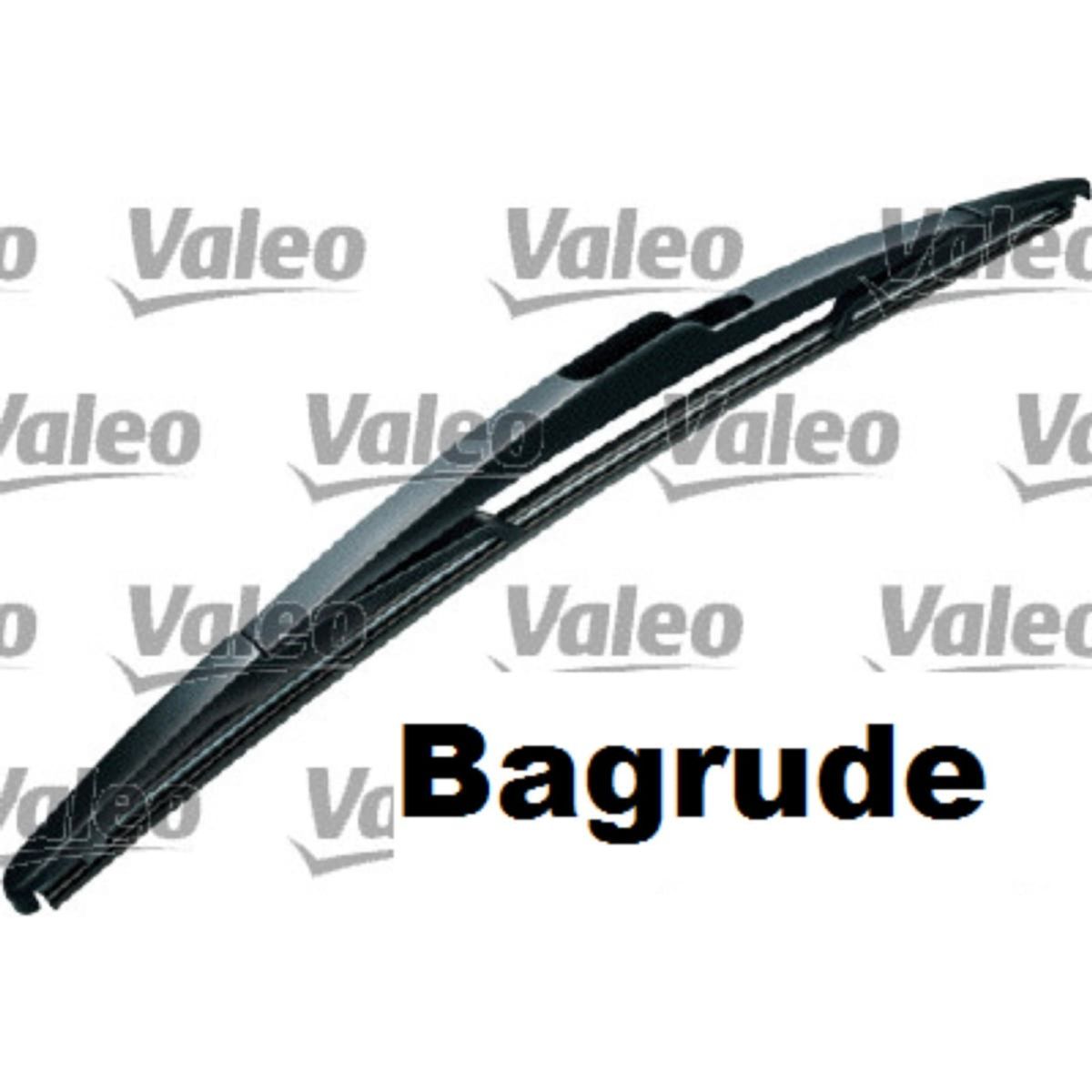 VR30 Valeo Silencio Bagrudevisker, 11 inch / 290mm lang