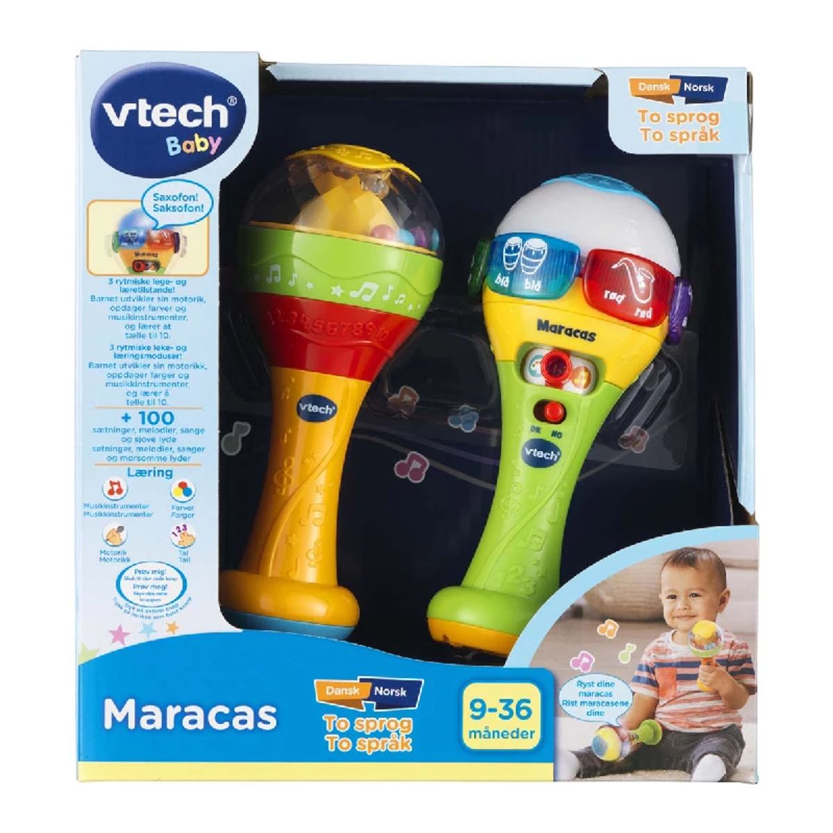 Vtech Baby Maracas, DK & NO