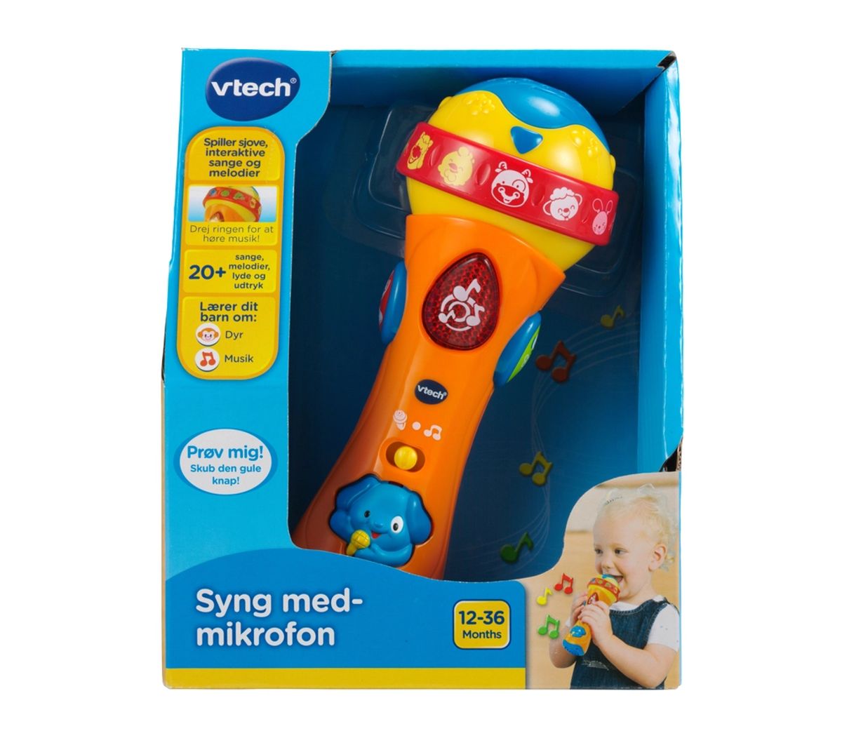 Vtech Baby Syng med mikrofon