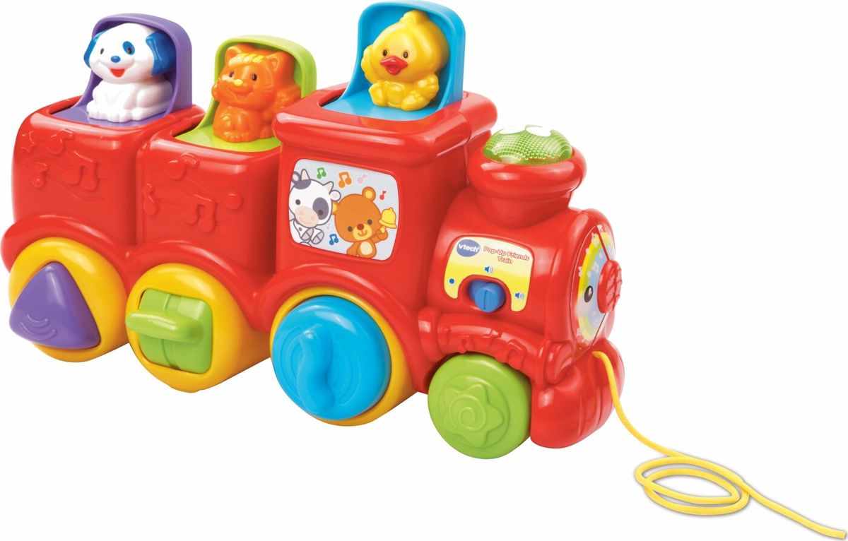 Vtech - Tog Med Træksnor Til Baby - Dansk