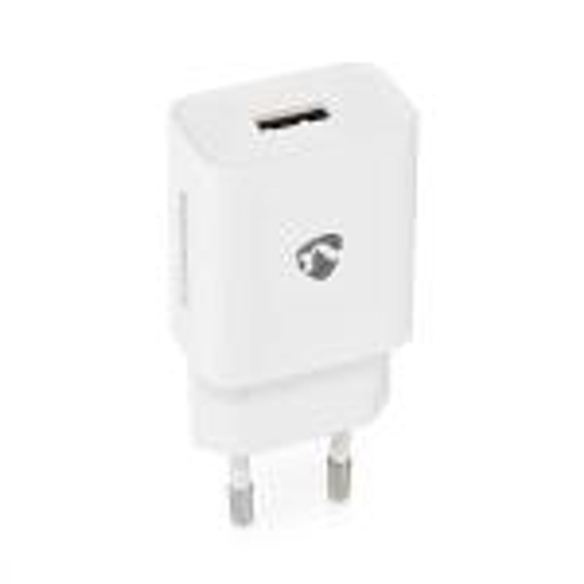 Vægoplader | 1x 2.4 A | Antal output: 1 | USB-A | Uden Kabel | 12 W | Single spænding output