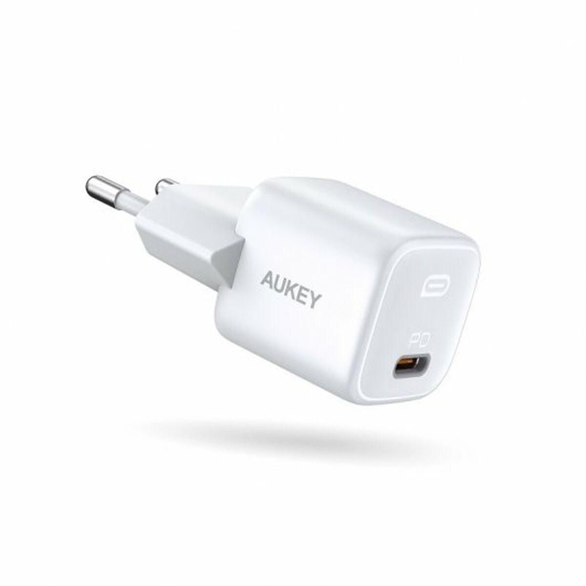 Vægoplader Aukey Omnia Mini Hvid 20 W