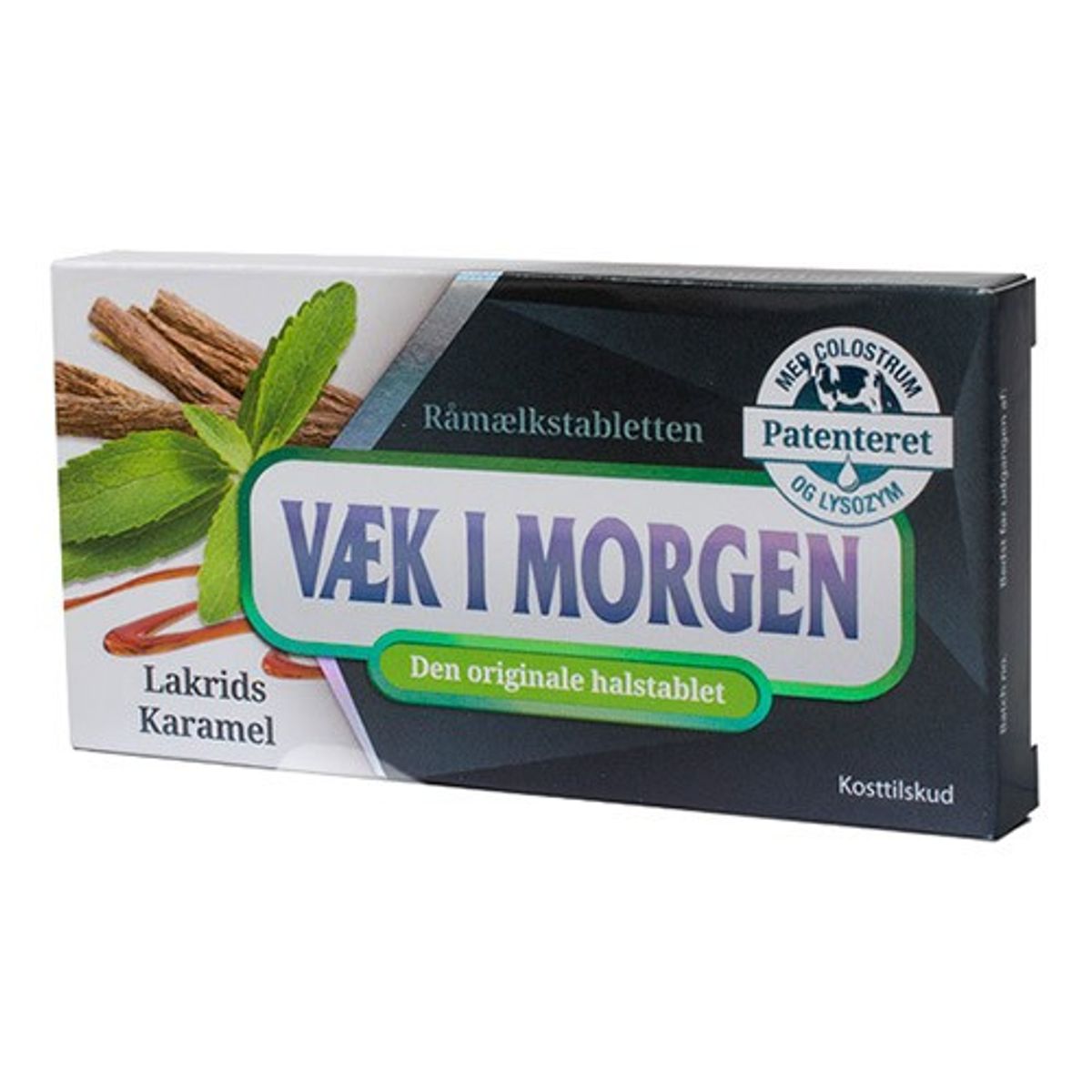 Væk i morgen med lakrids & karamel - 20 tabletter