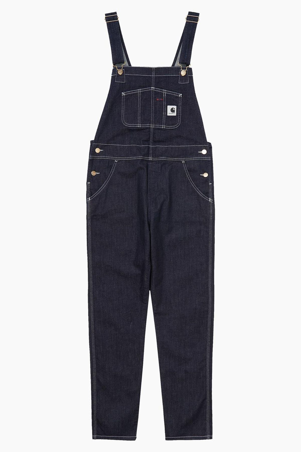 W' Bib Overall - Gallatin Blue - Carhartt WIP - Blå XS