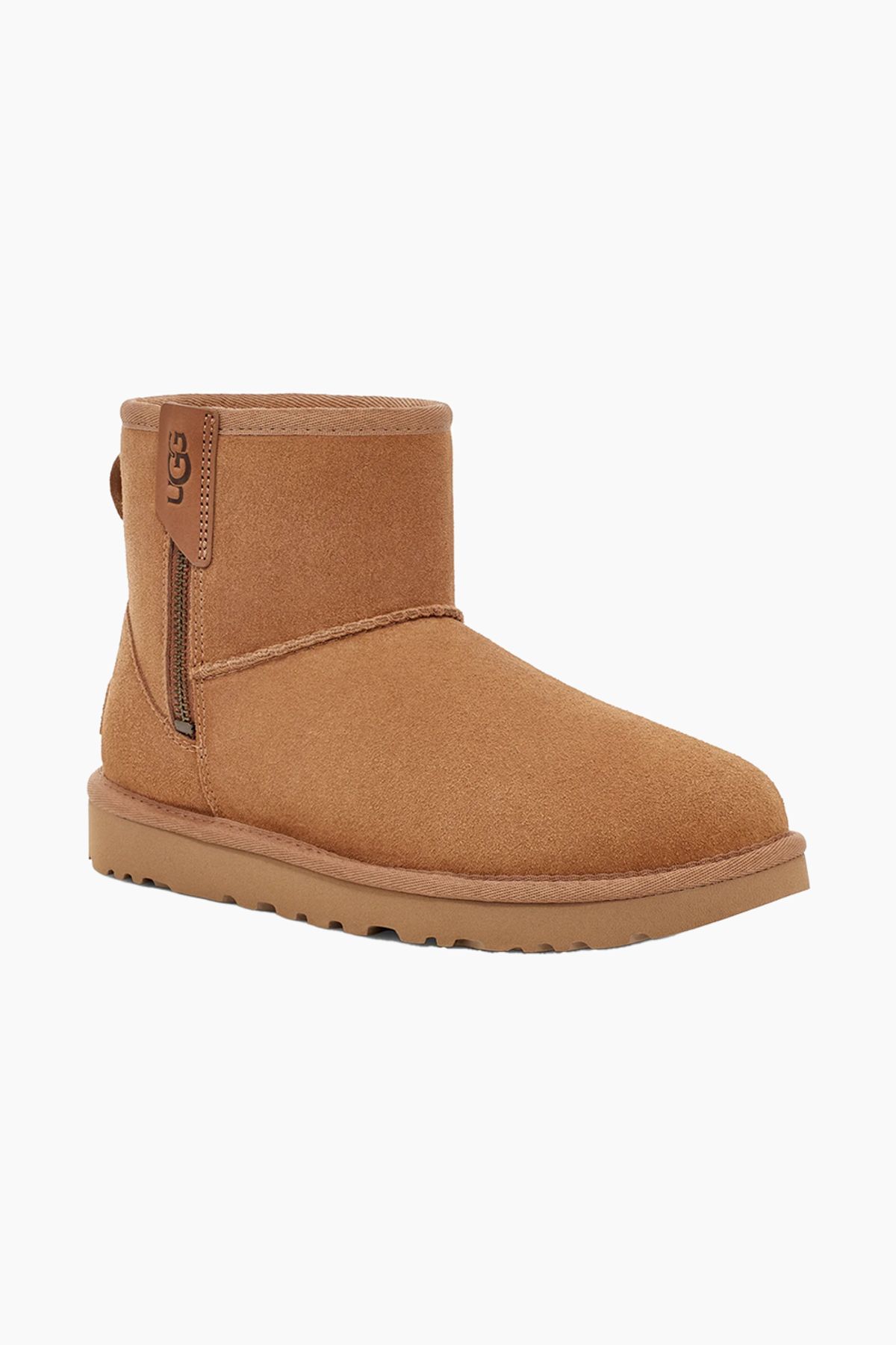 W Classic Mini B Zip - Chestnut - UGG - Brun 38