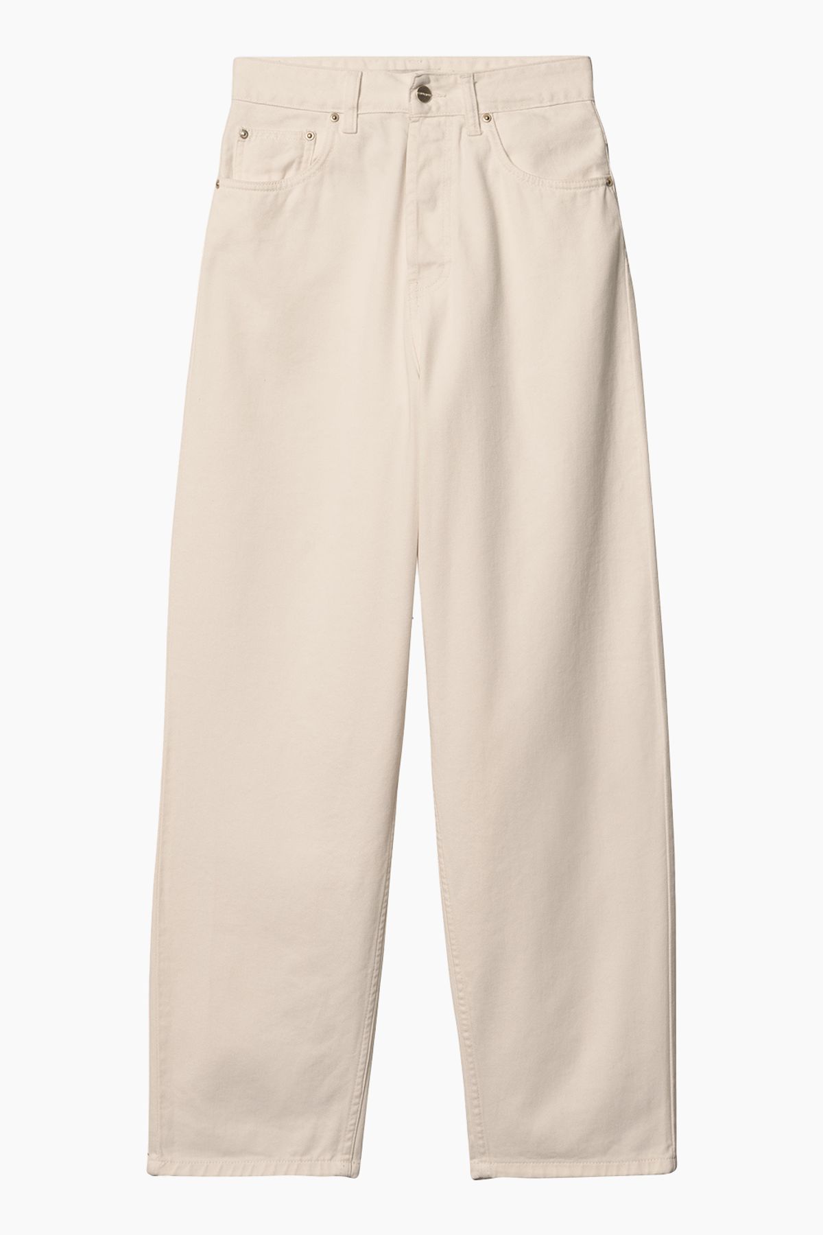 W' Derby Pant - Natural Rinsed - Carhartt WIP - Beige 24