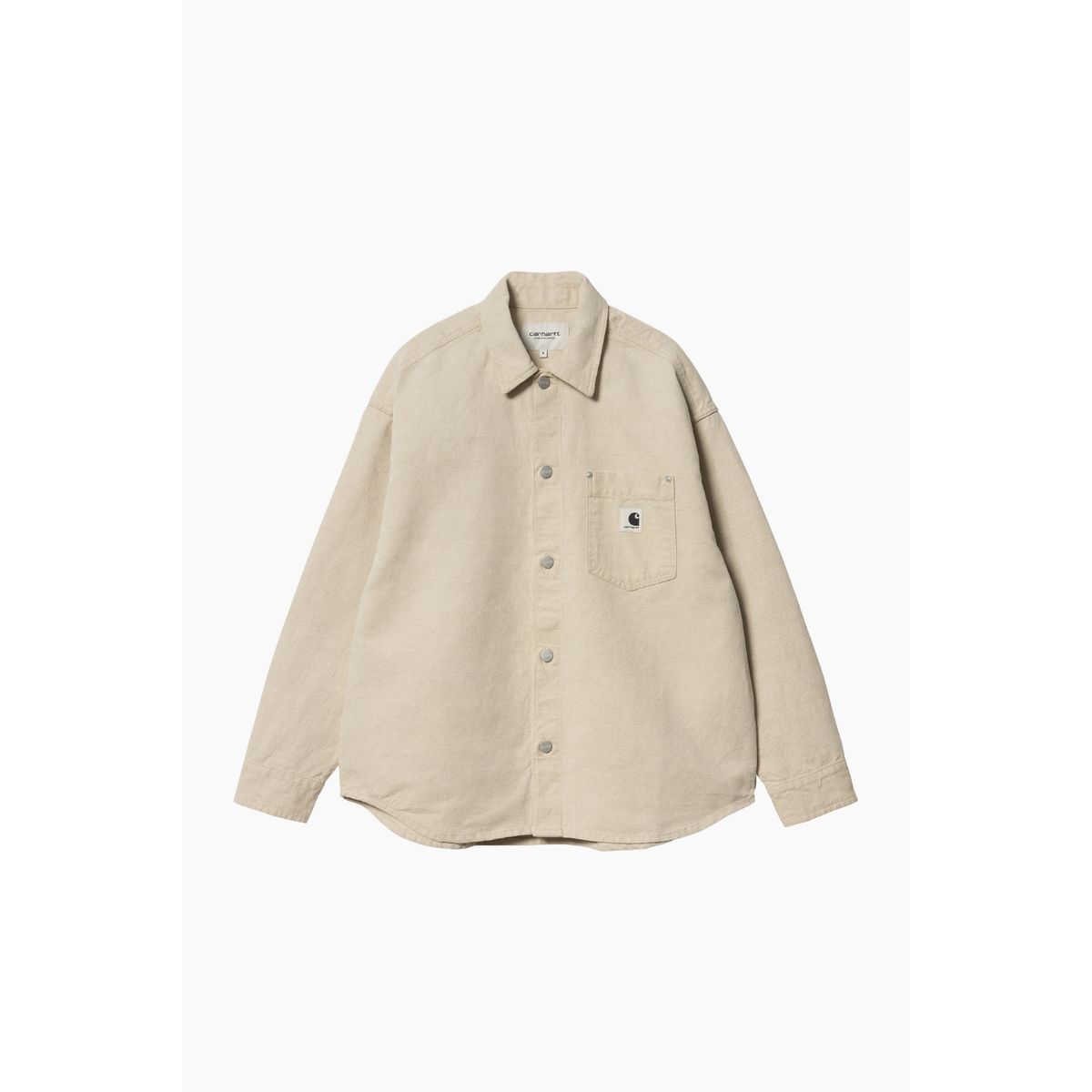 W' Ethel Shirt Jac - Natural (Rinsed) - Carhartt WIP - Beige L