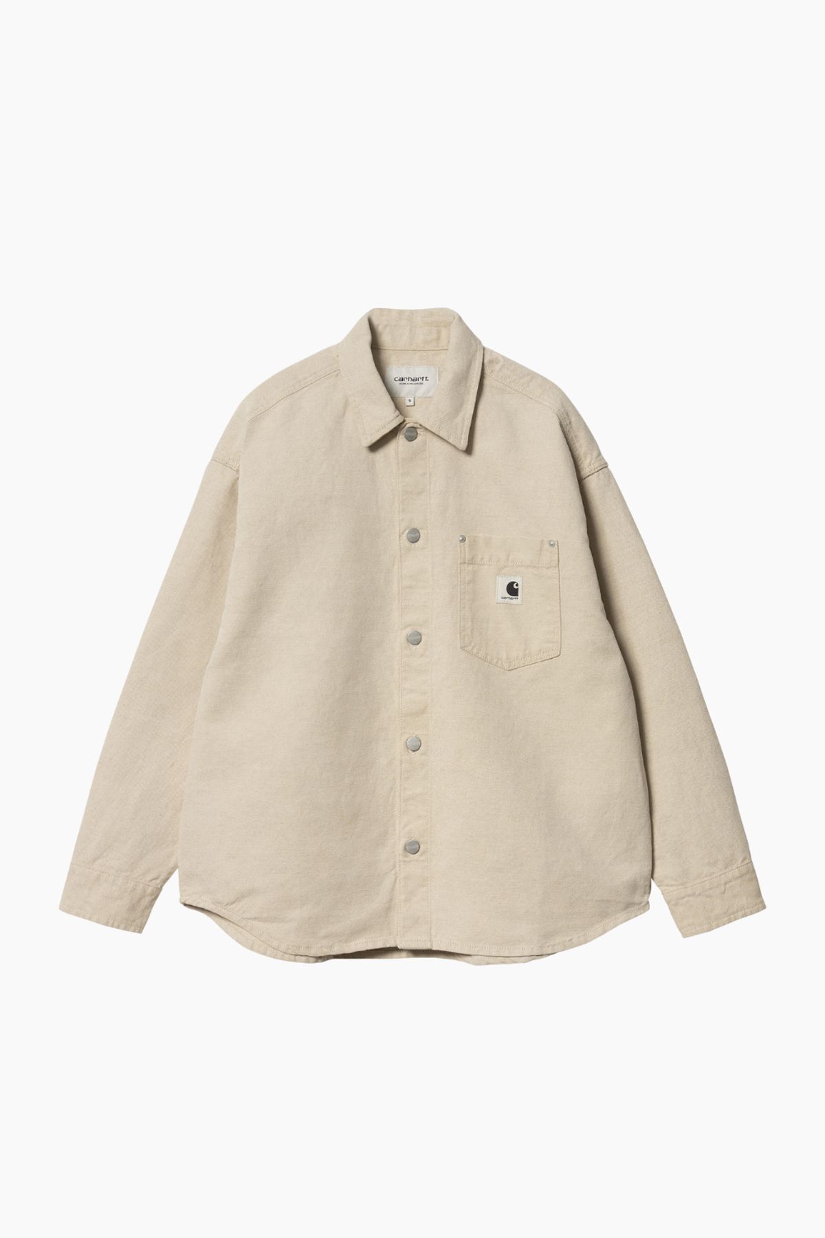 W' Ethel Shirt Jac - Natural (Rinsed) - Carhartt WIP - Beige XS