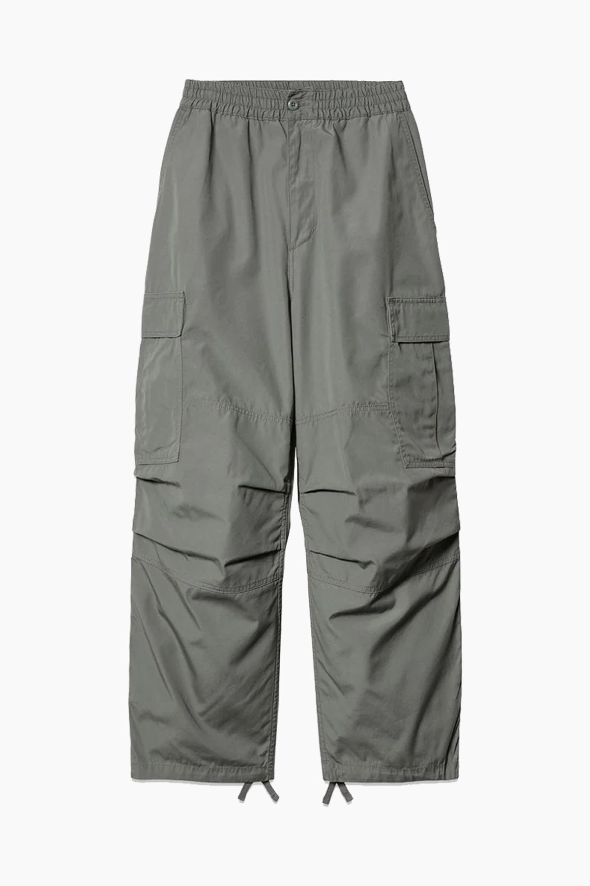 W' Jet Cargo Pant - Smoke Green Rinsed - Carhartt WIP - Grøn XS