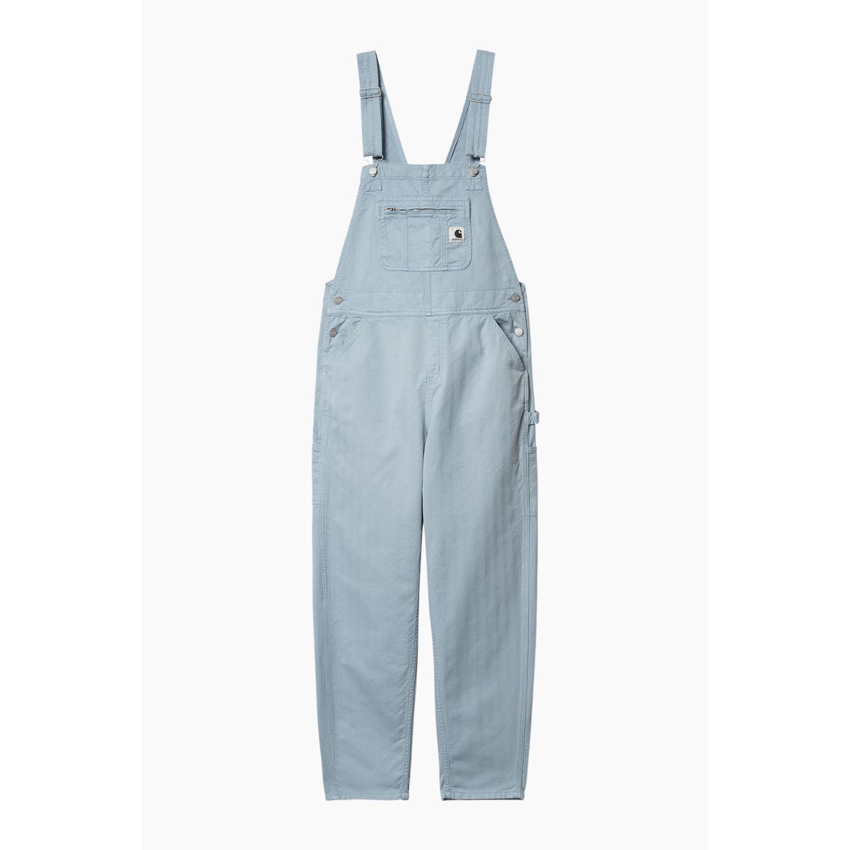 W' Norris Bib Overall - Misty Sky (Garment Dyed) - Carhartt WIP - Blå L