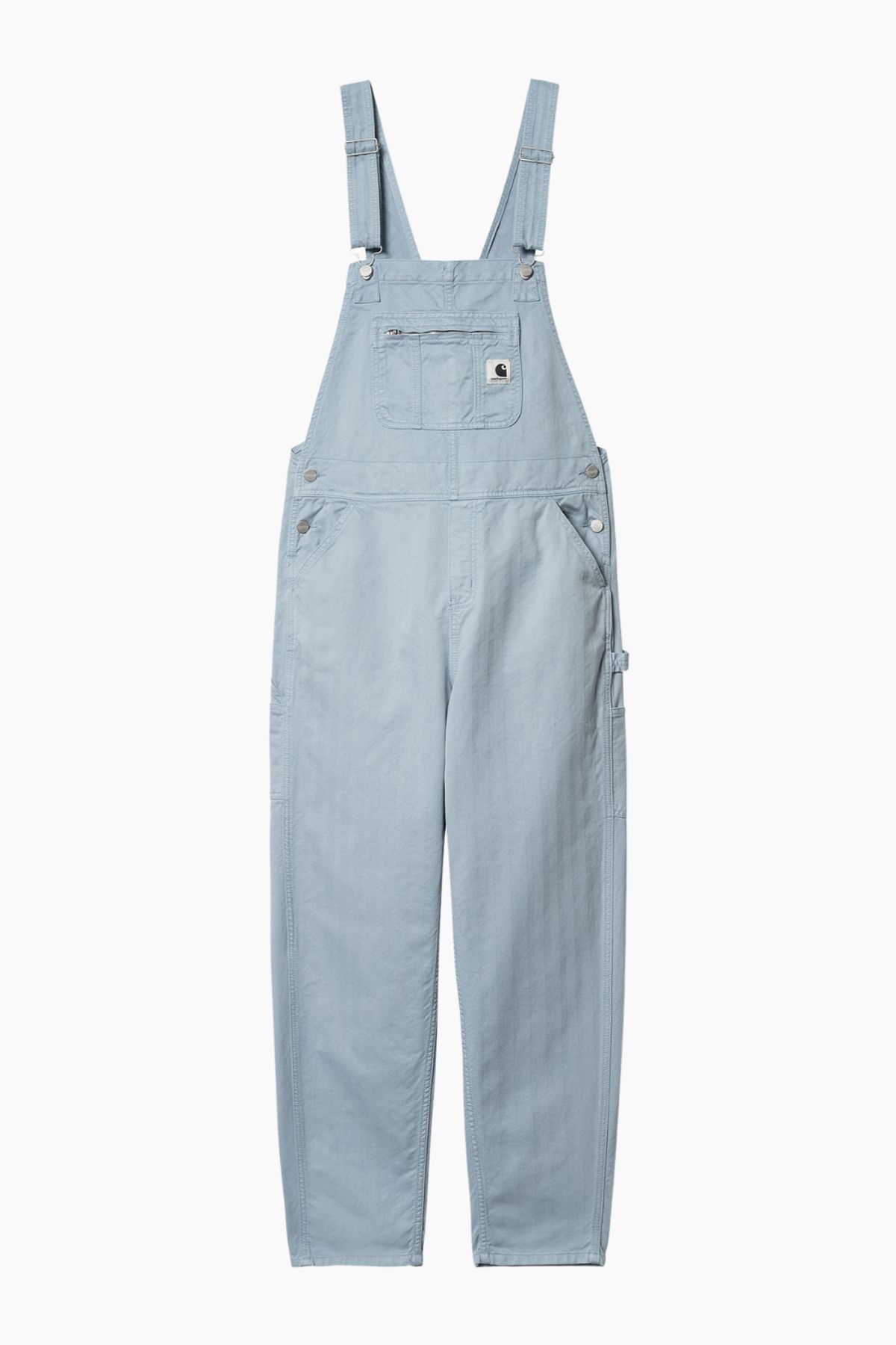 W' Norris Bib Overall - Misty Sky (Garment Dyed) - Carhartt WIP - Blå S