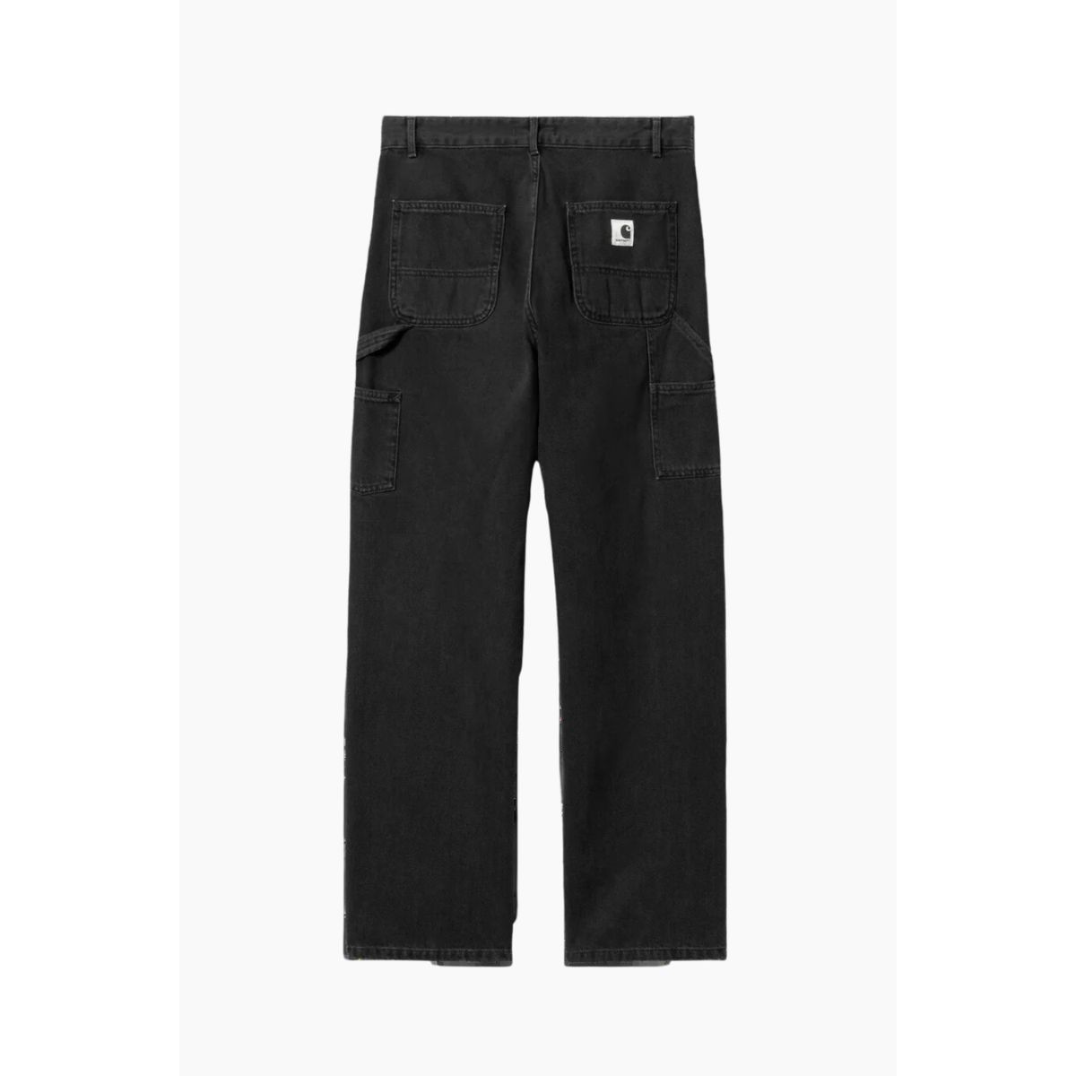 W' Pierce Pant Straight Maverick - Black Stone Washed - Carhartt WIP - Sort 30