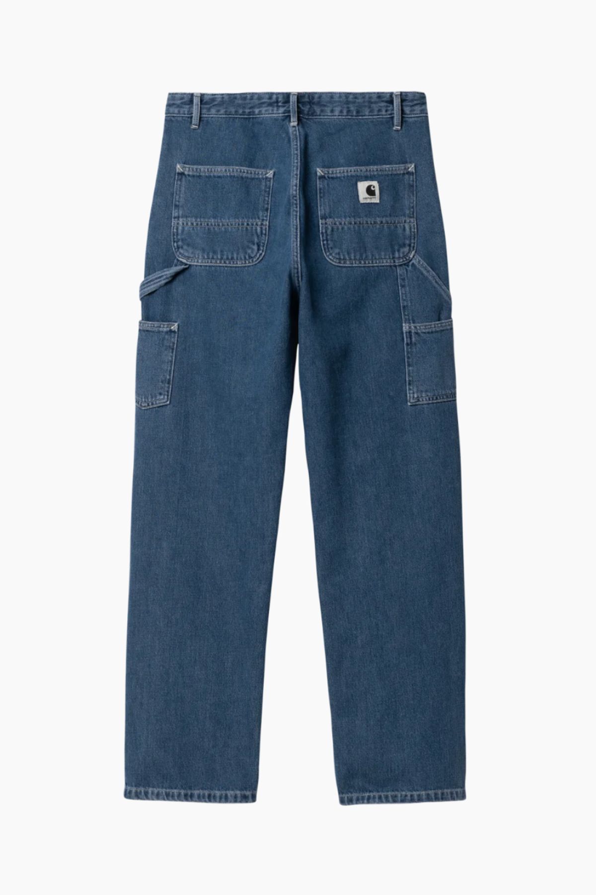 W' Pierce Pant Straight Maverick - Blue Stone Washed - Carhartt WIP - Blå 24