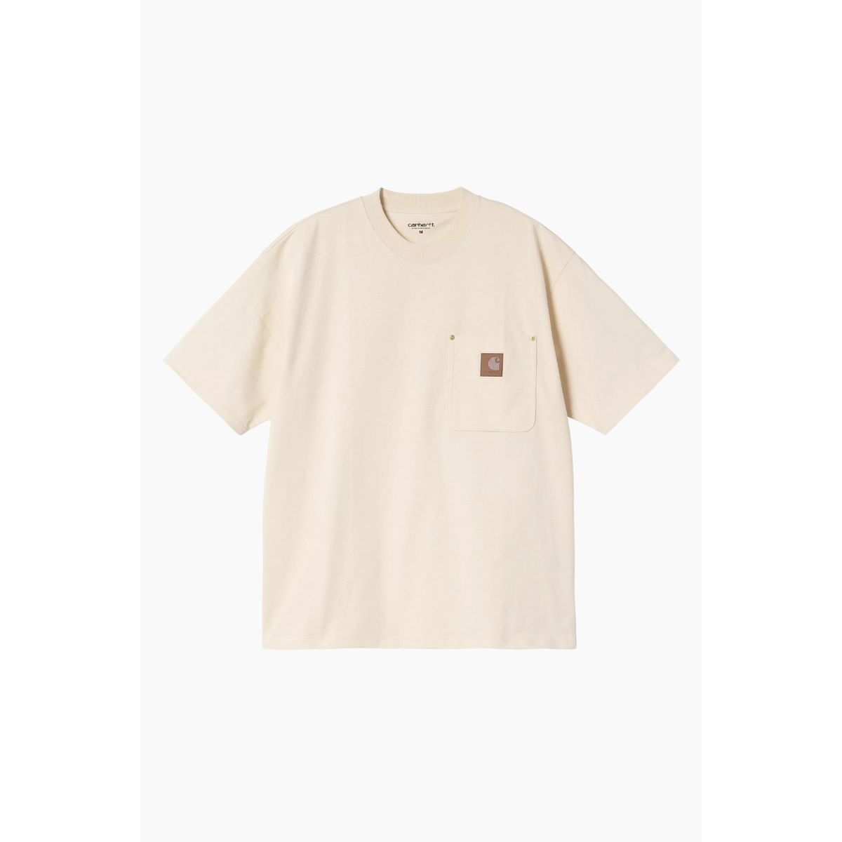 W' S/S Eldon T-Shirt - Natural - Carhartt WIP - Beige M