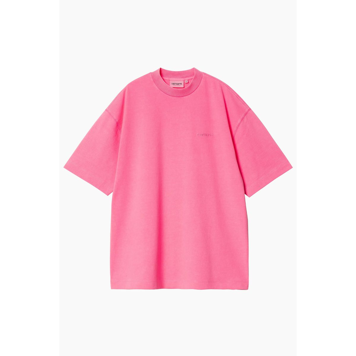 W' S/S Lumo T-Shirt - Lumo Pink - Carhartt WIP - Pink L