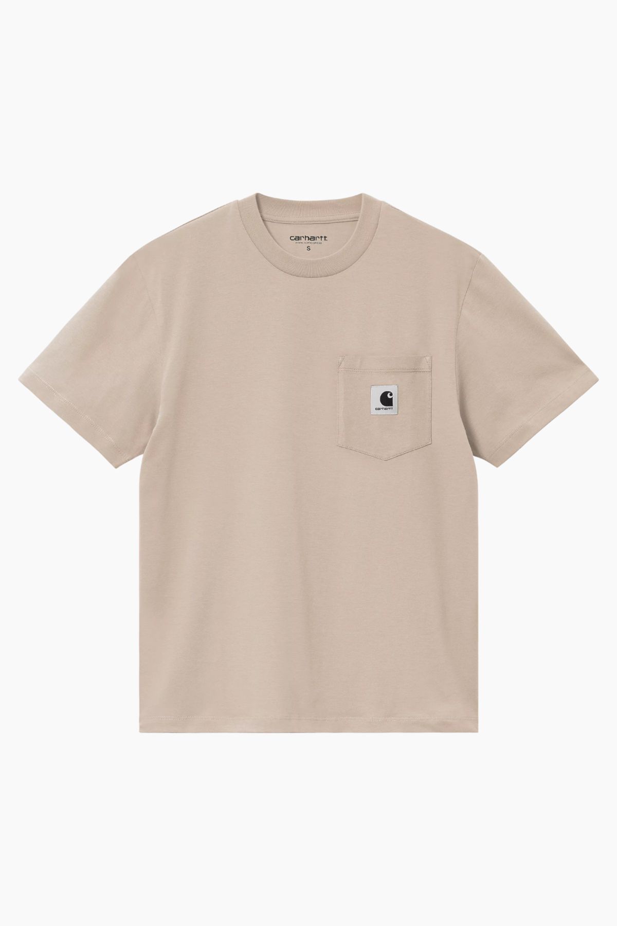 W' S/S Pocket T-shirt - Fleur De Sel - Carhartt WIP - Creme L