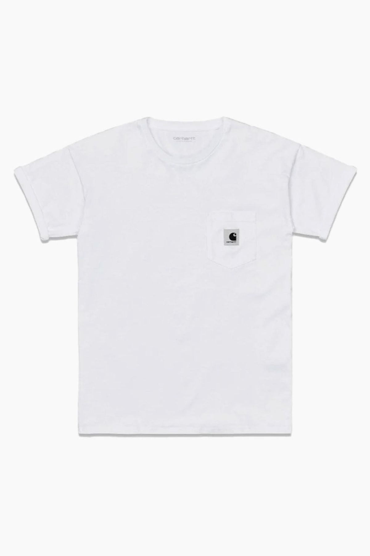 W' S/S Pocket T-shirt - White - Carhartt WIP - Hvid M