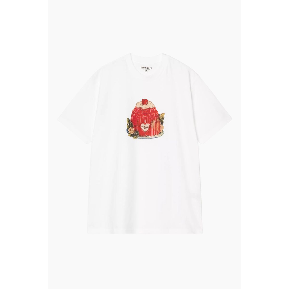 W' S/S Pudding T-Shirt - White - Carhartt WIP - Hvid L