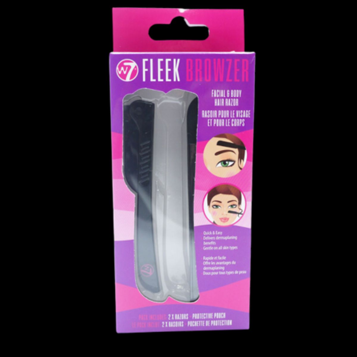 W7 Fleek Browzer Facial & Body Hair Razor