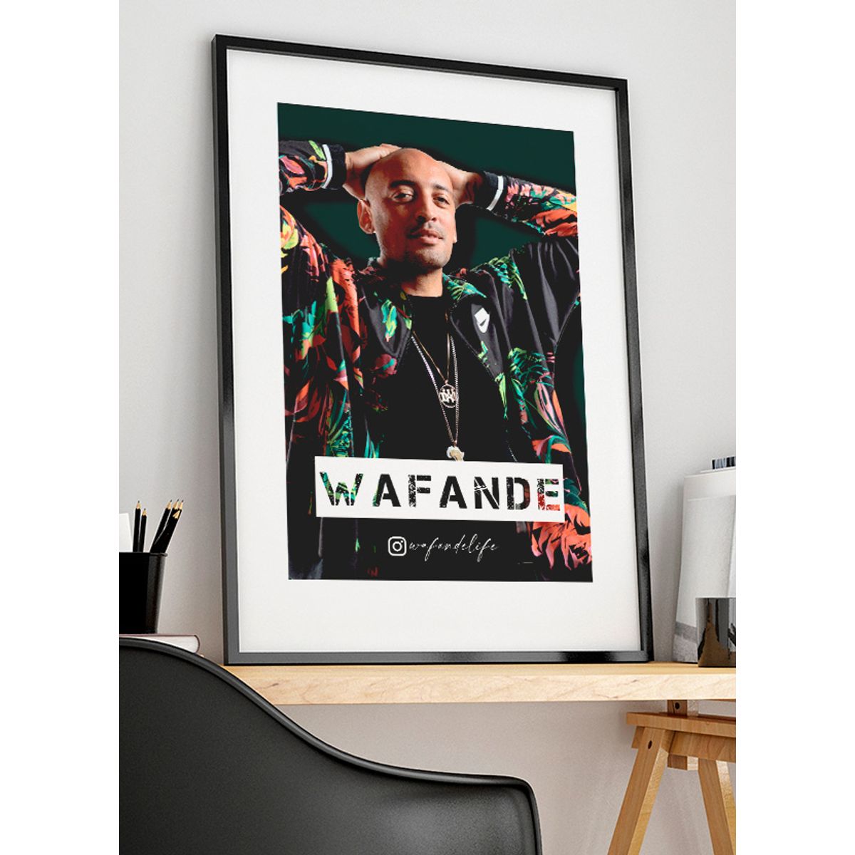 Wafande plakat - Wafandelife - 21 x 29,7 (A4) Kr. 199,-