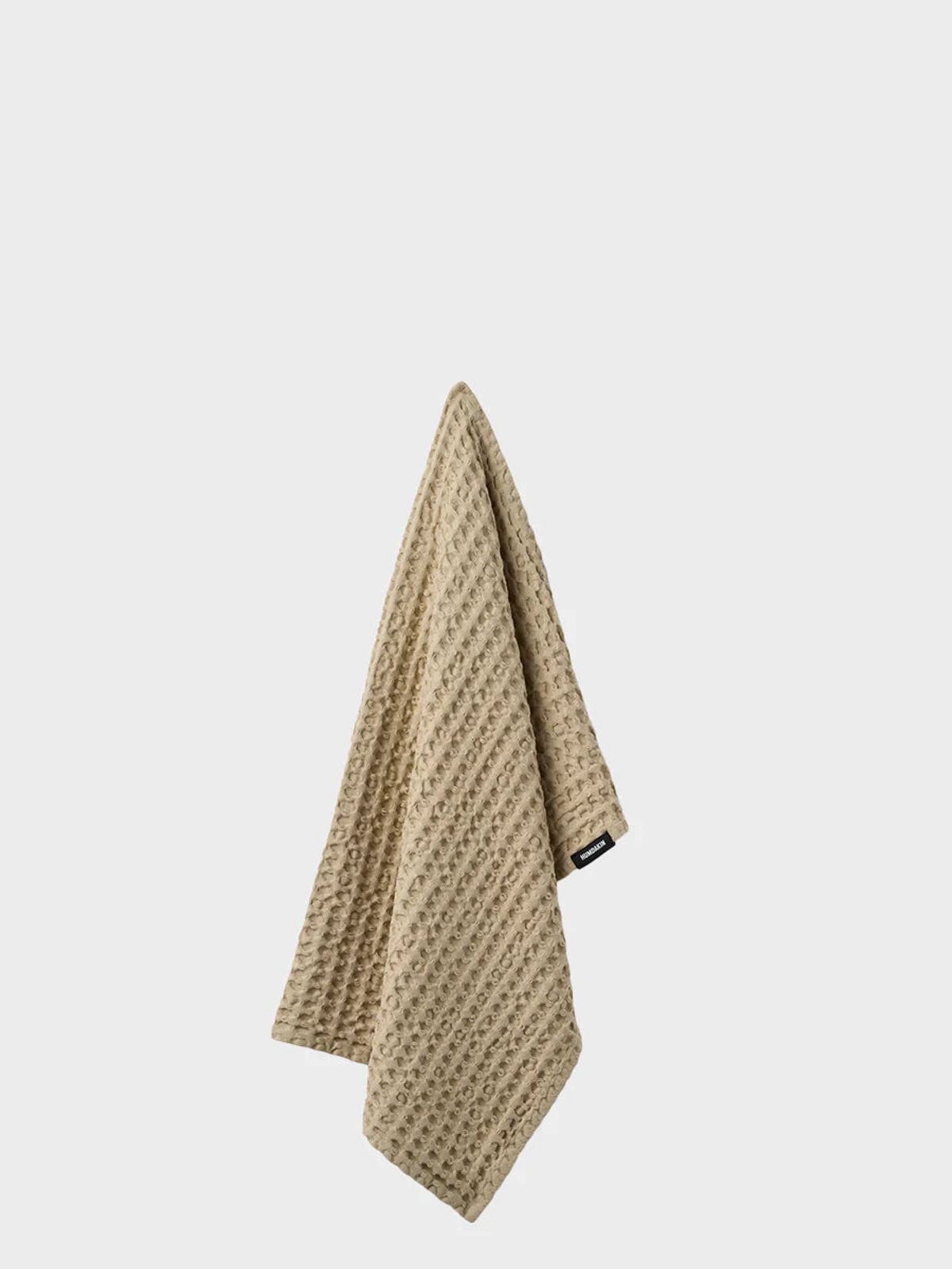 Waffle Hand Towel - Light Stone