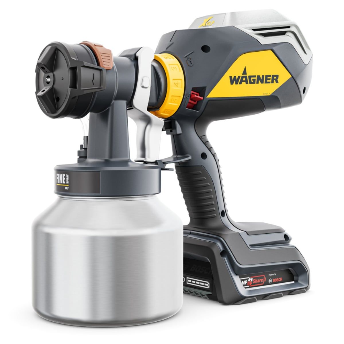 WAGNER Finishcontrol 4000 18v Finespray Kit 2 batterier og lader