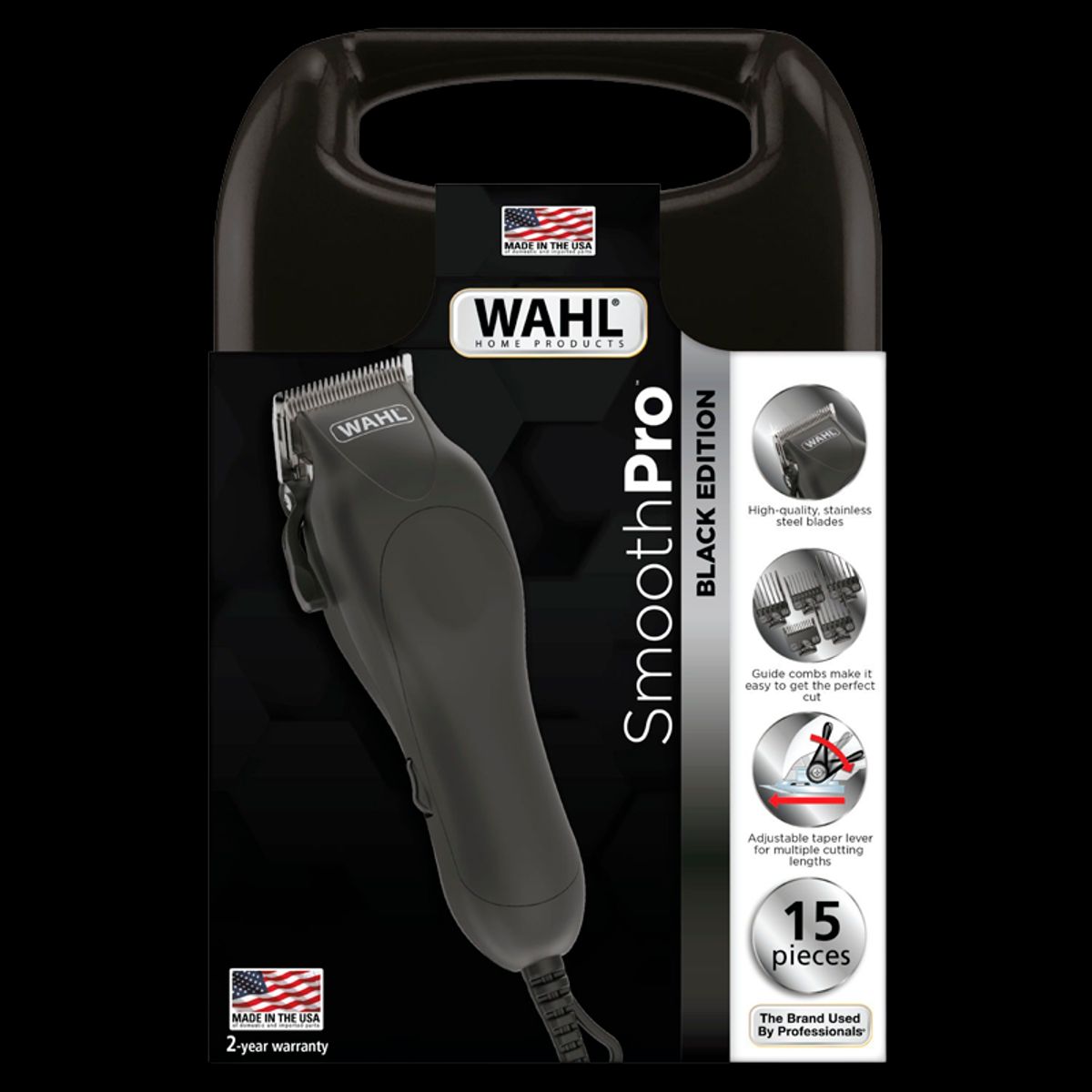 Wahl Black Edition Ledningsbaseret Hårklipper Smooth Pro (1 stk)