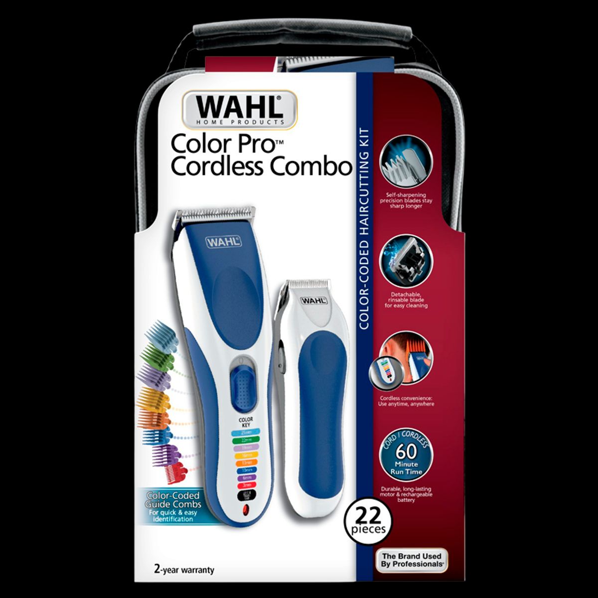 Wahl Hårklippersæt Color Pro Cordless Combo (1 stk)