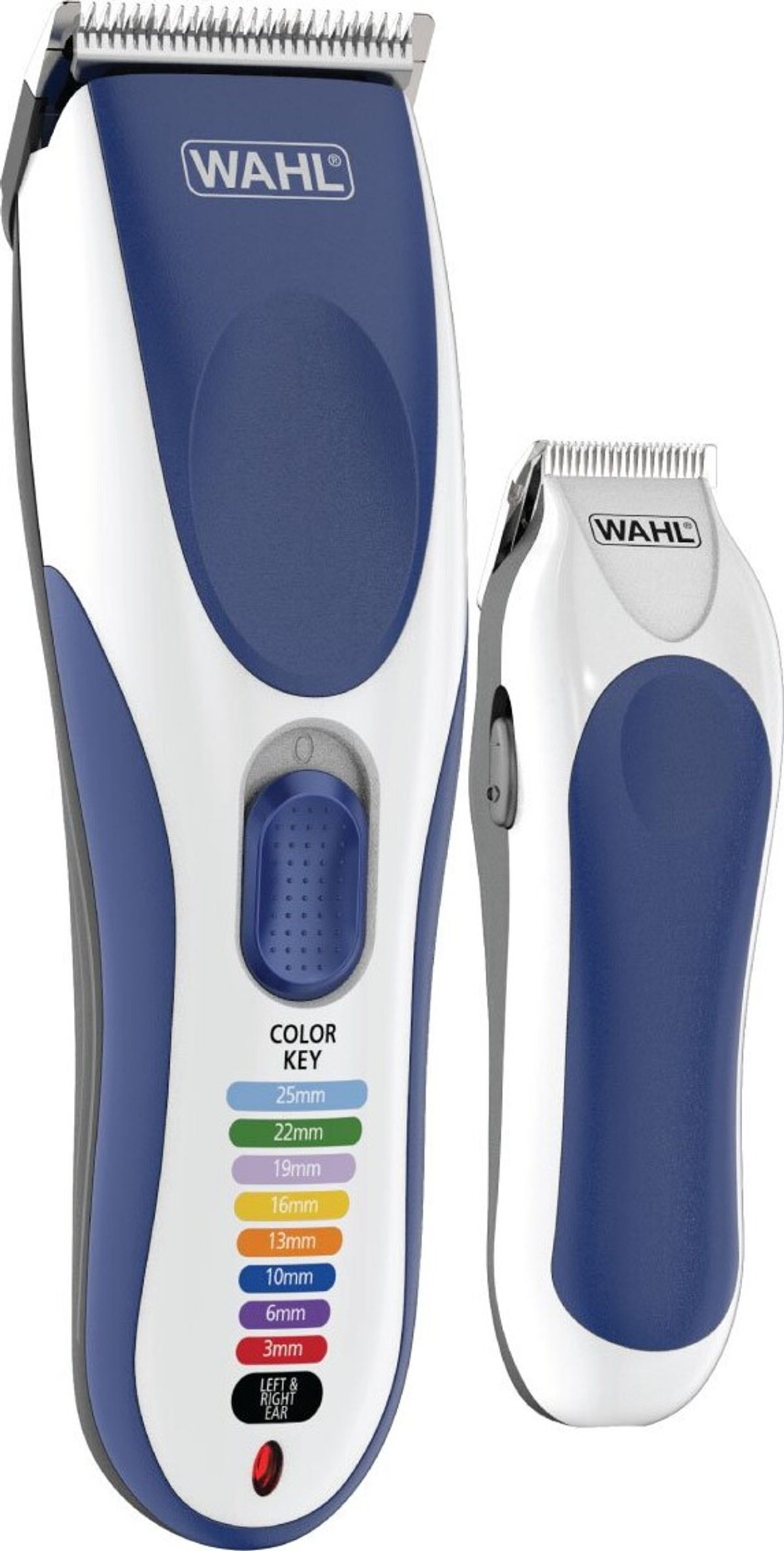 Wahl - Hårtrimmer Sæt - Color Pro Cordless Combo - 09649-916 - Hvid Blå