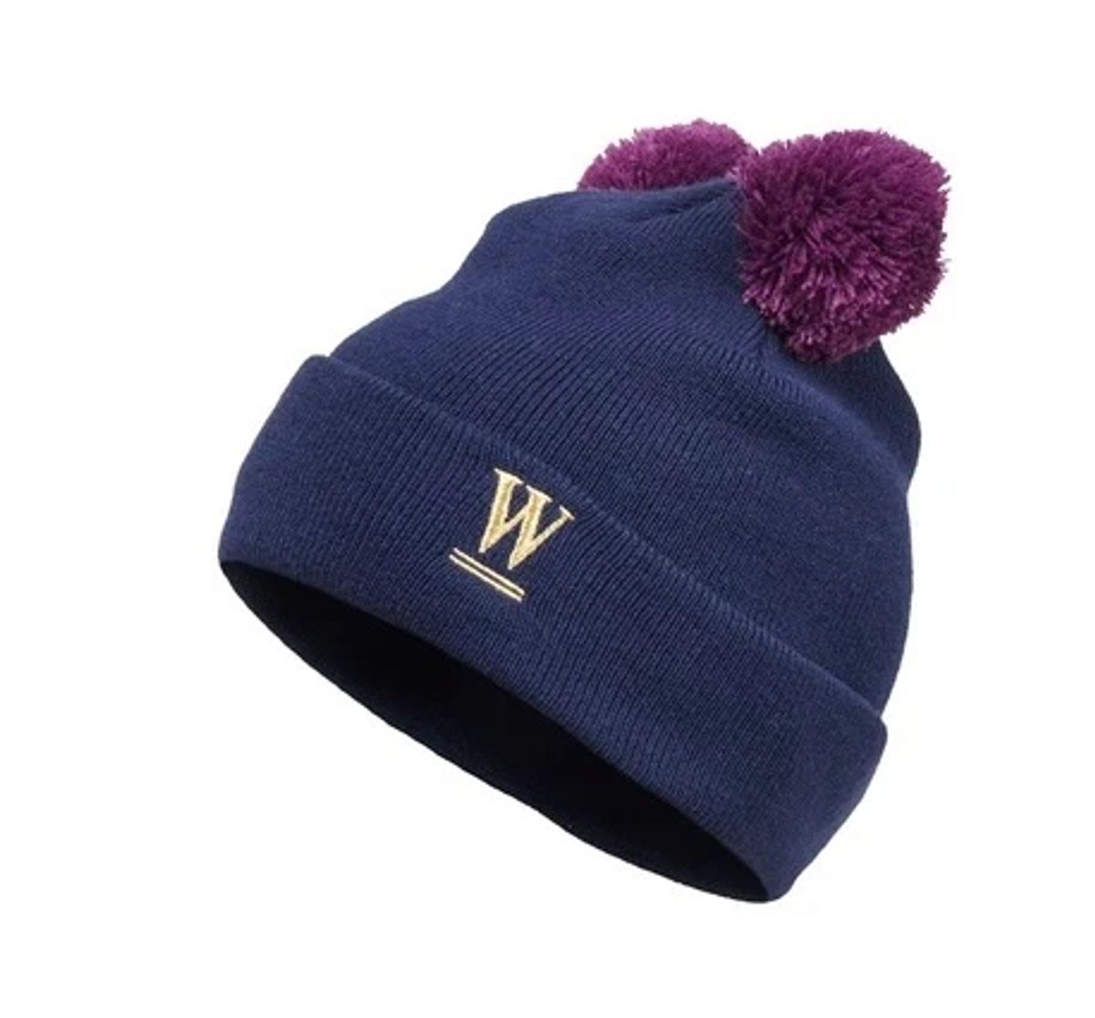 Wahlsten Carla pompom hue - Navy