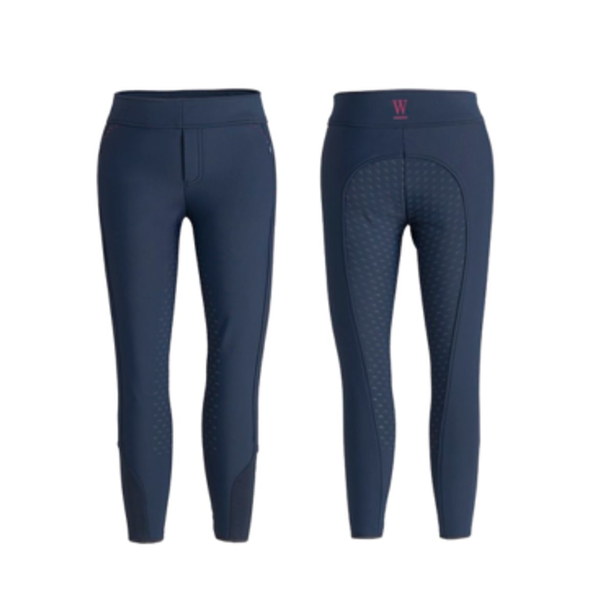 Wahlsten Lumi vinter ride tights - Navy - 110cm - ca. 4-5 år