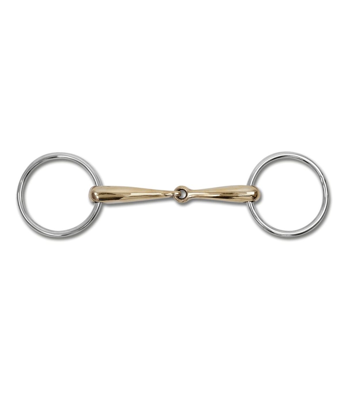 Waldhausen Cooper snaffle bit, solid