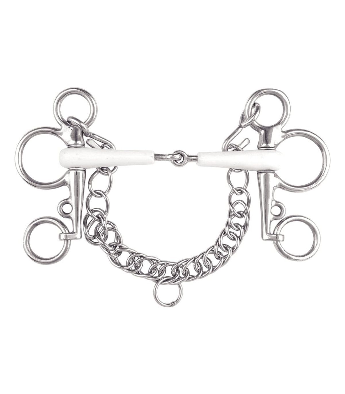 Waldhausen Pelham Equimouth snaffle, LZ: 5cm, T: 16mm